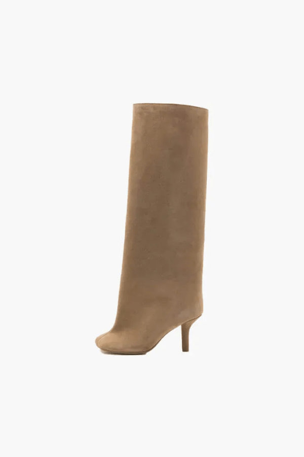 Women's Suede Knee Boots | Adeloria™ Back