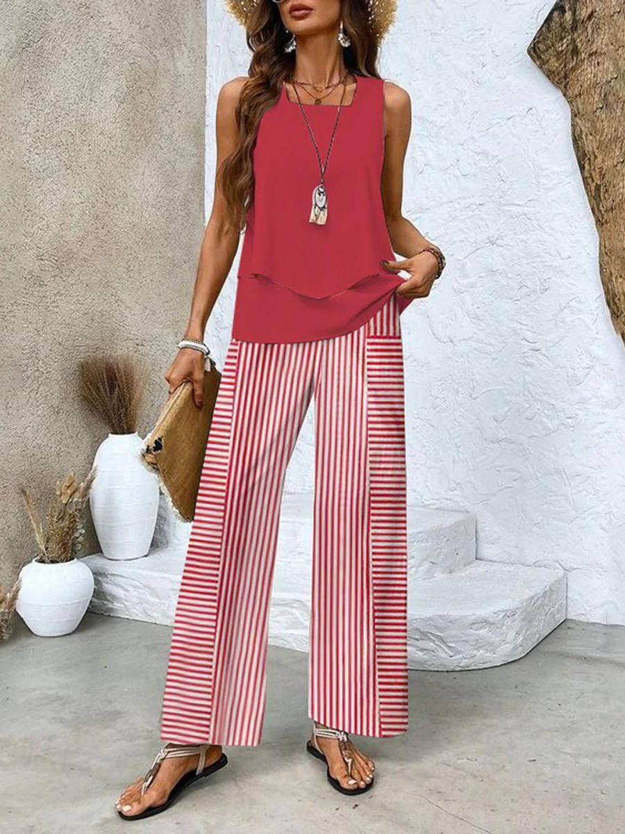 Women's Chic Two Piece Set | Seraphina™ Side