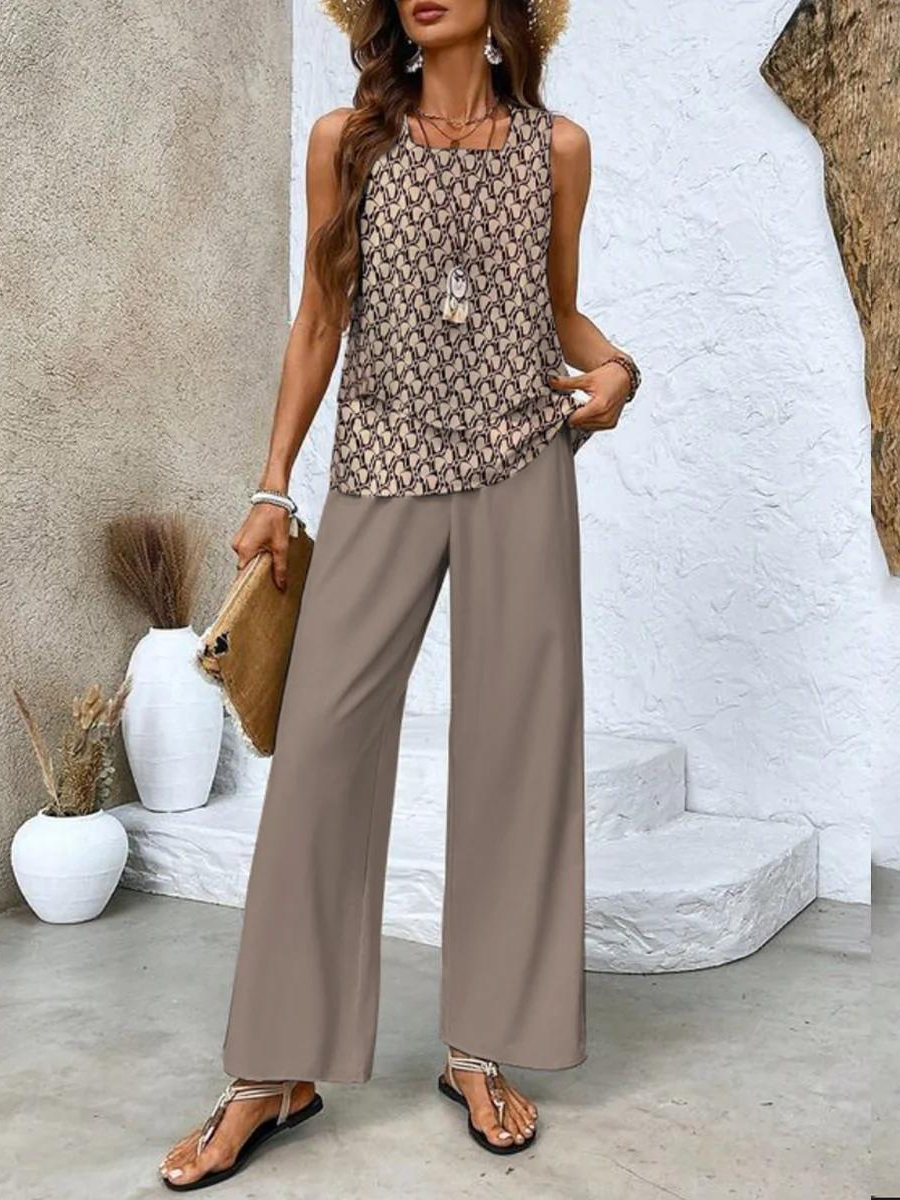 Women's Chic Two Piece Set | Seraphina™ Detail