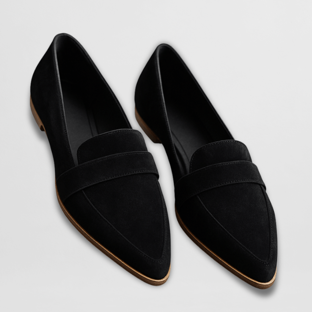 Women's Orthopedic Soft Suede Loafers | Miralys™ Detail