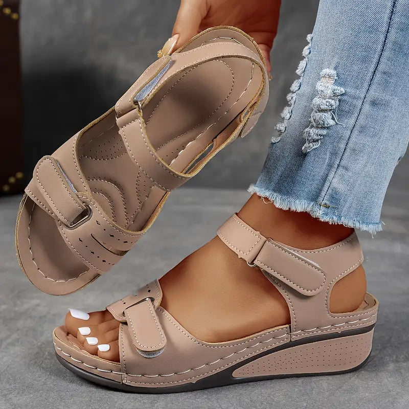 Women's Orthopedic Sandals | Wedge Heel | Miraleth™ Close Up