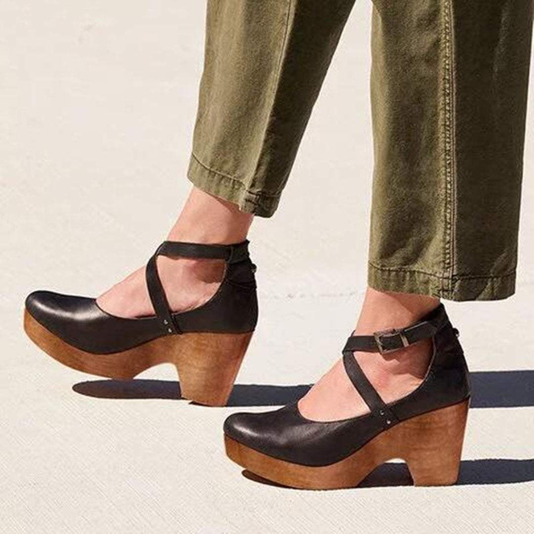 Women's Elegant Wedge Heels | Closed Toe | Seraphina™ Hero
