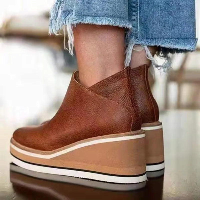 Women's Orthopedic Waterproof Boots | Seraphine™ Back