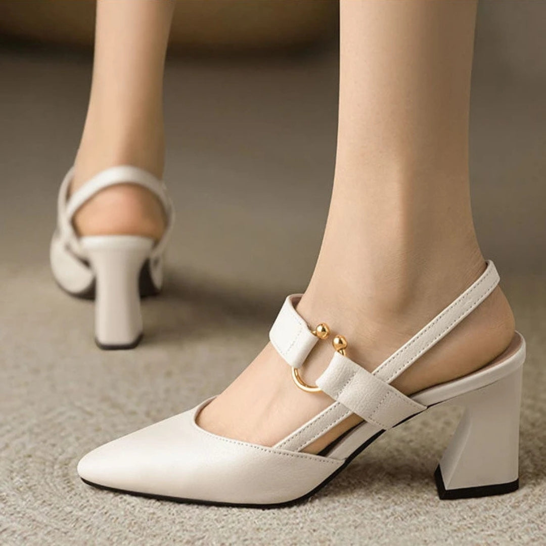 Women's Orthopedic Comfort High Heels | Seraphine™ Front