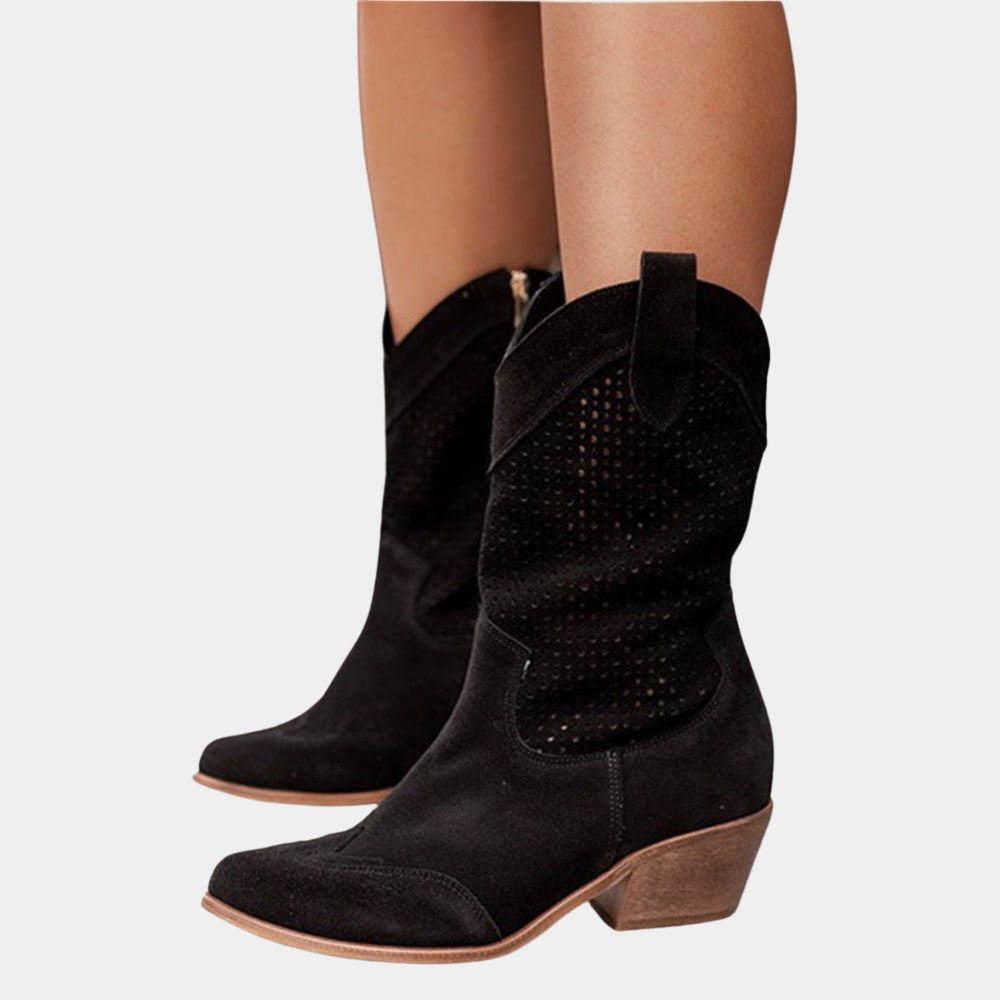 Cowboy Orthopedic Boots Women's | Seraphine™ Detail
