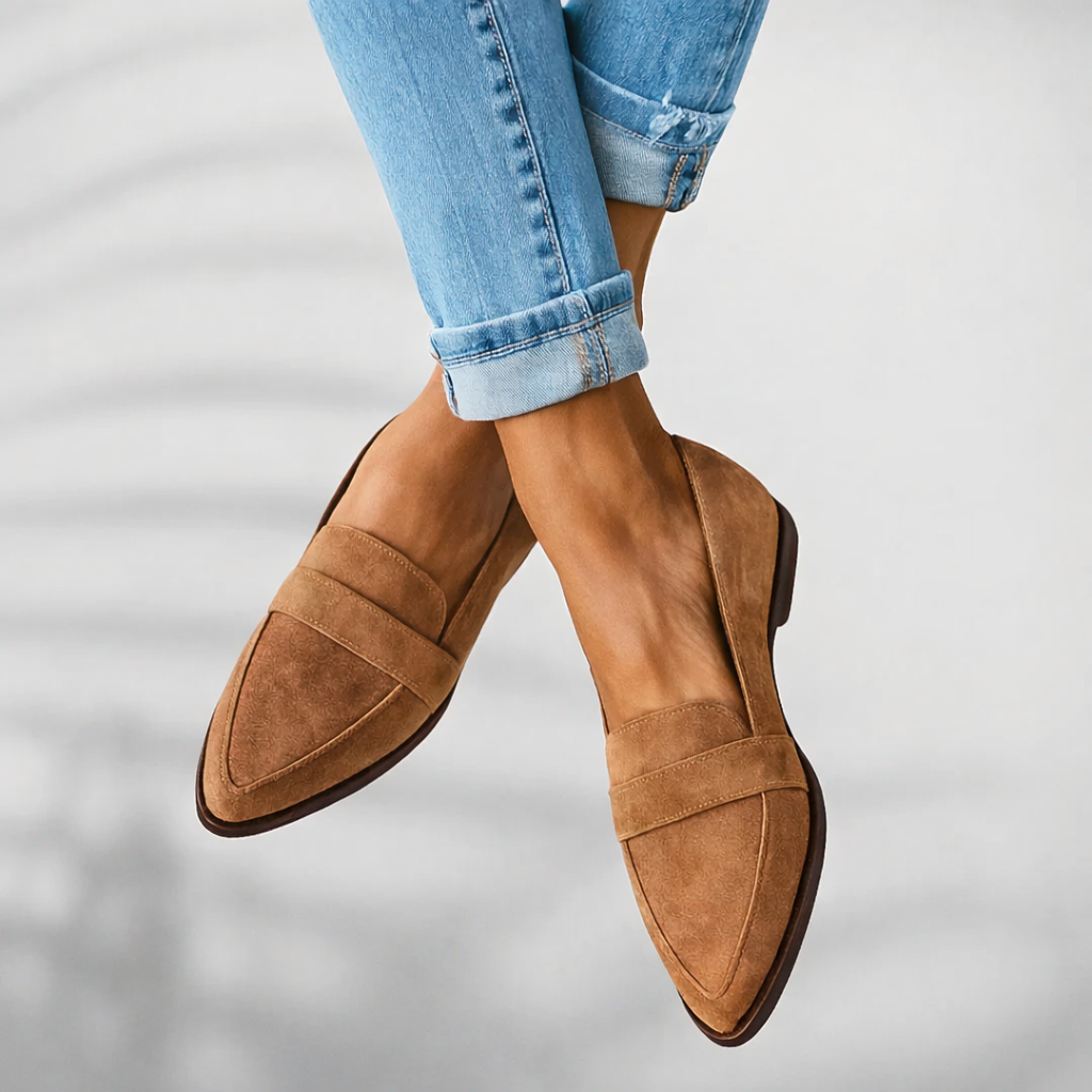 Loafers Women's Sleek Toe | Refined | Arienna™ Detail