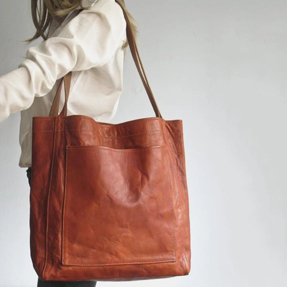 Handbag Women's Elegant Leather | Vivienne™ Side