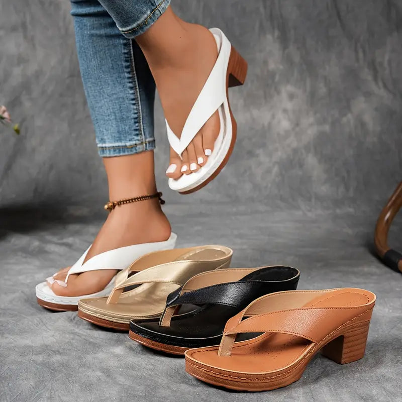 Women's Orthopedic Slippers | Heeled | Seraphine™ Angle