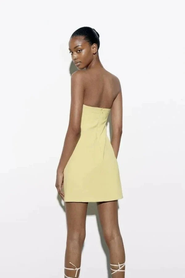 Women's Strapless Bandeau Dress | Aureliana™ Front
