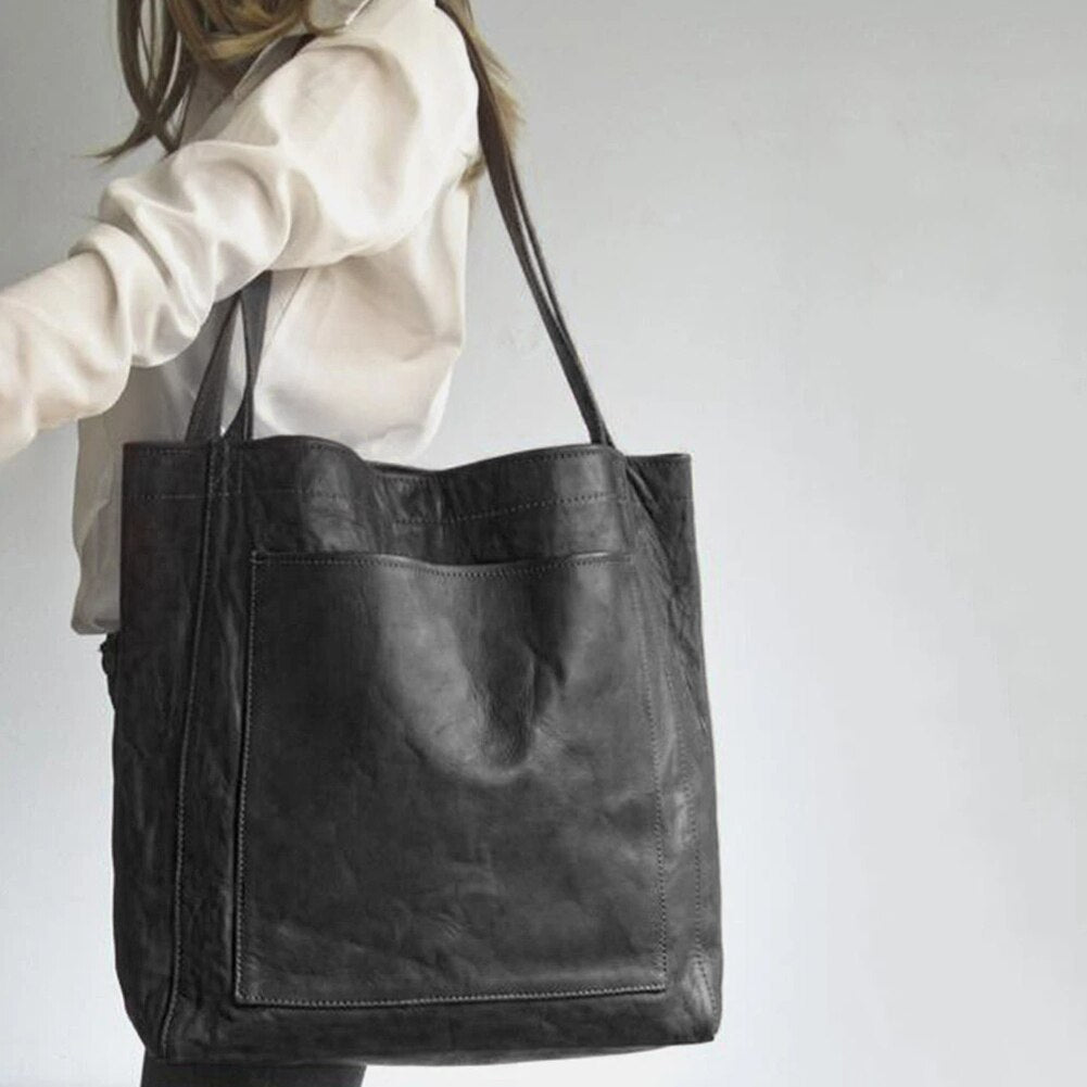 Handbag Women's Elegant Leather | Vivienne™ Close Up