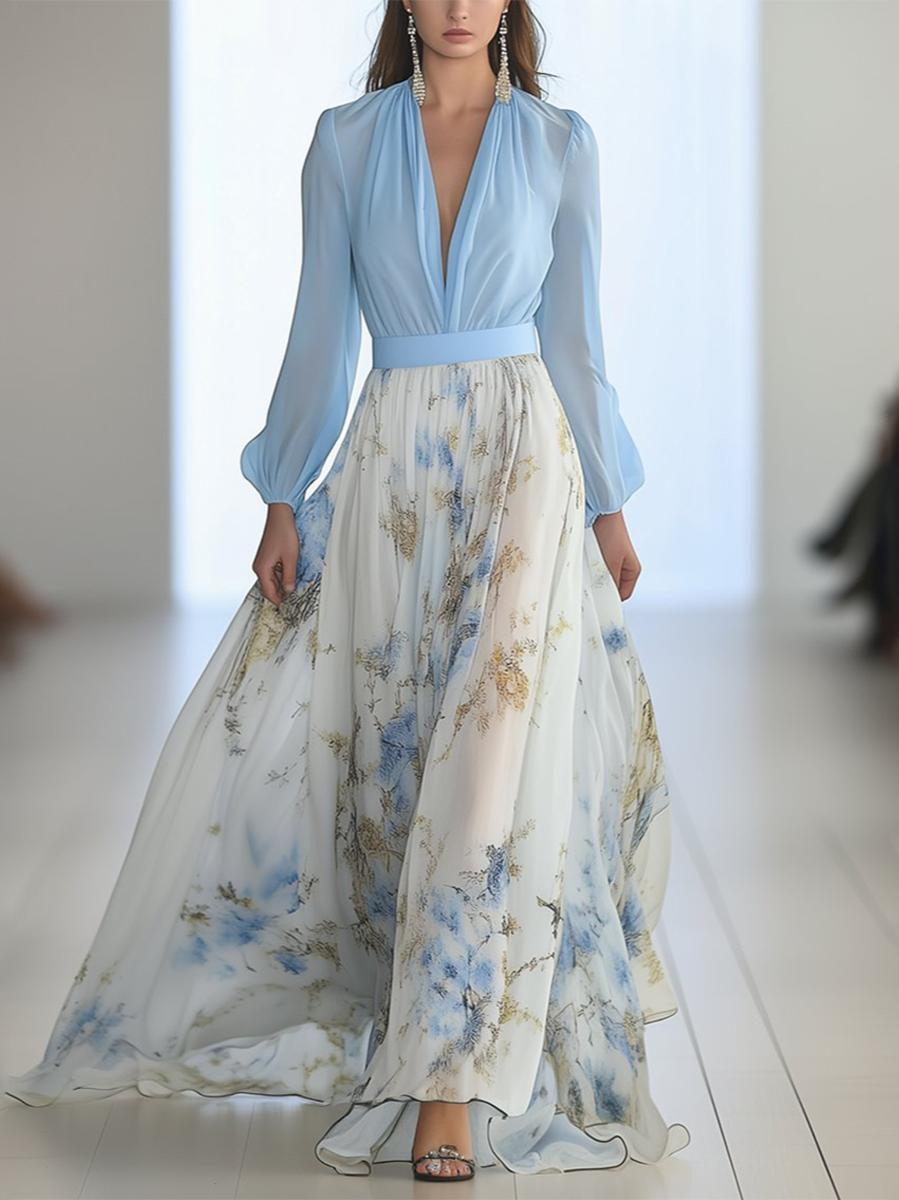 Women's Floral Maxi Dress | Vibrant | Seraphina™ Hero
