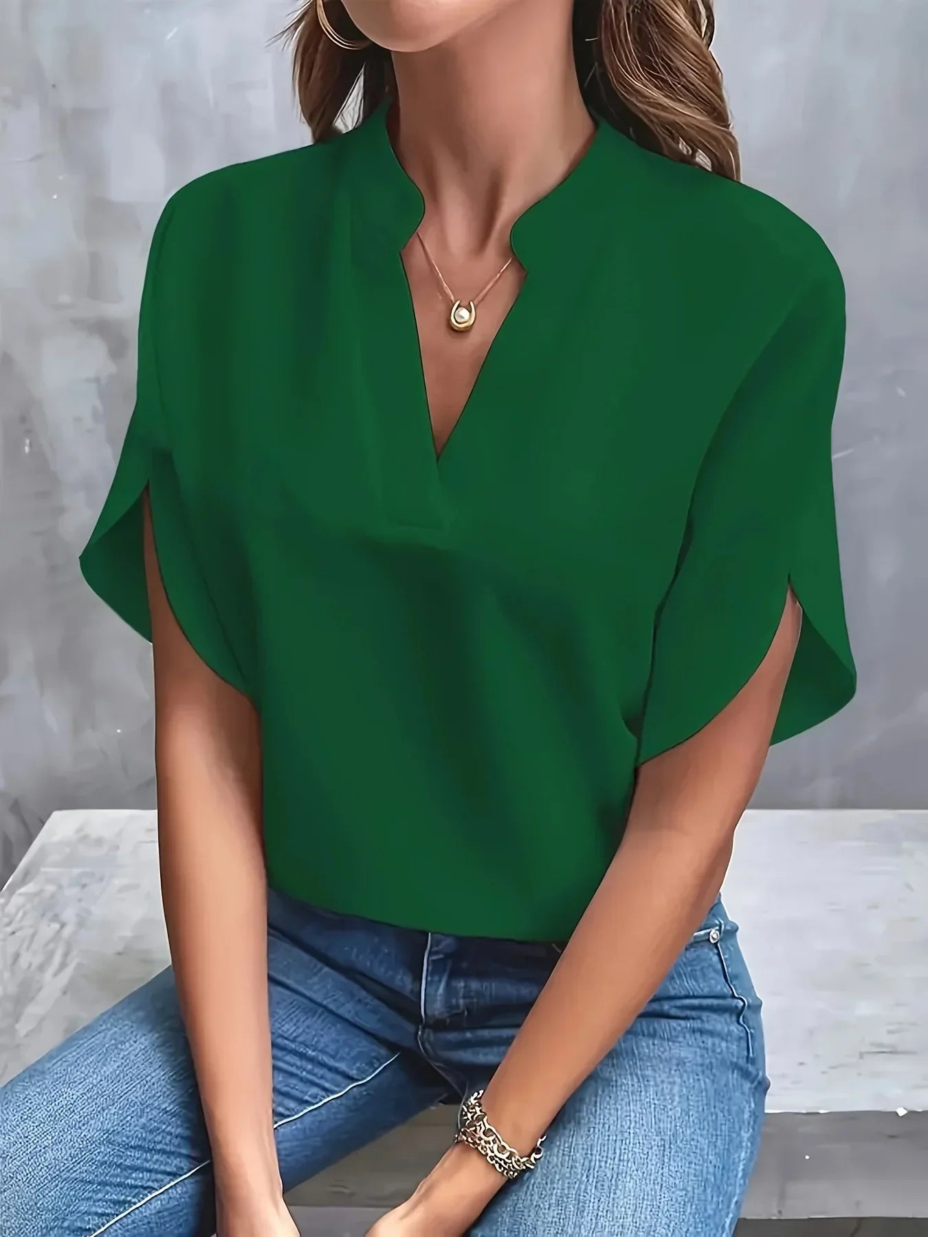 Women's Sophisticated Blouse | Tailored | Vesara™ Lifestyle
