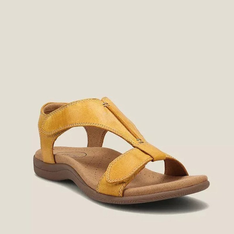 Women's Orthopedic Leather Sandals | Miraleth™ Front