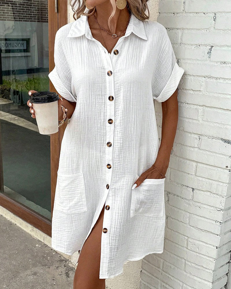 Women's Summer Comfort Shirt | Breathable | Seraphina™ Close Up