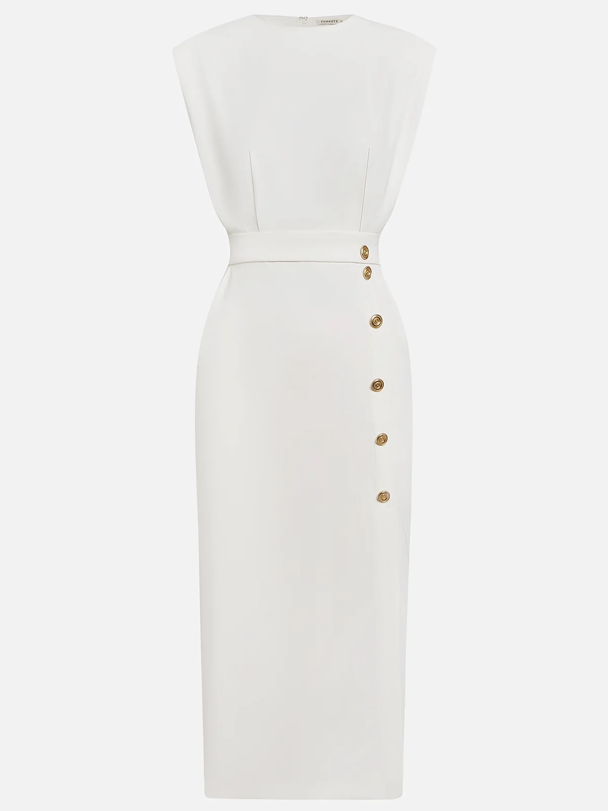 Women's Elegant Effortless Graduation Dress | Charm Midi | Seraphina™ View 12