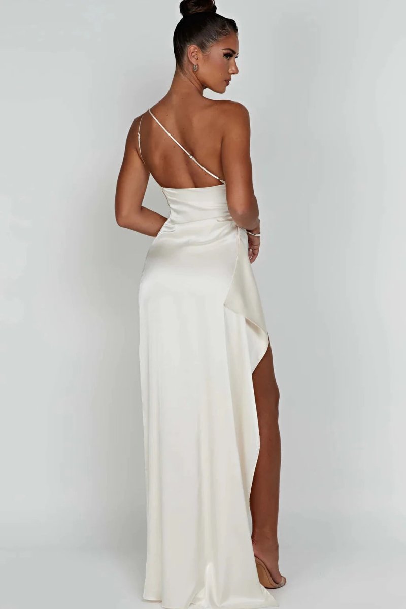 Women's One Shoulder Wedding Guest Dress | Marelliana™ View 22