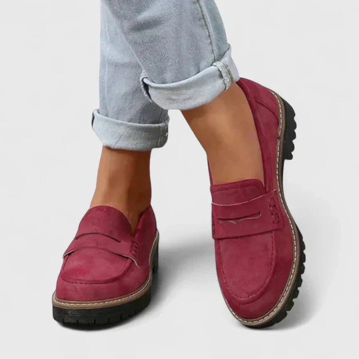Loafers Women's Orthopedic | Cushioned | Veridian™ Close Up