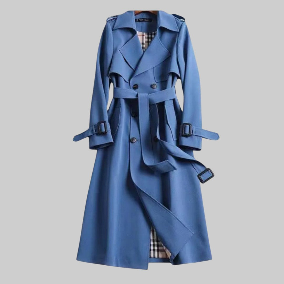 Women's Classic Trench Coat | Miralys™ Detail