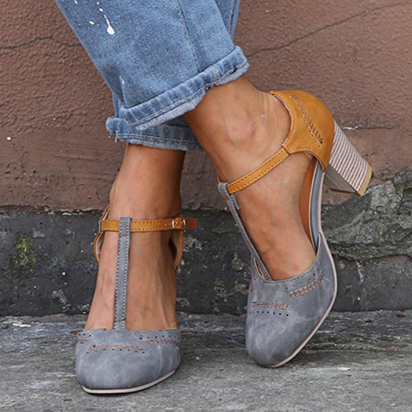 Women's Orthopedic Stylish Heels | Veloria™ Front