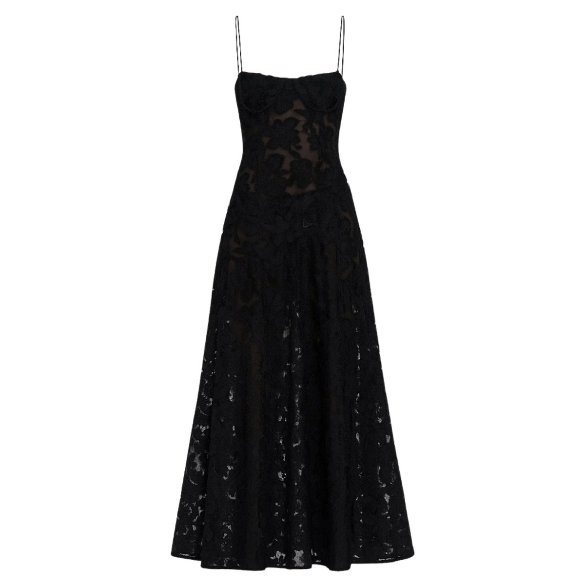 Women's Floral Jacquard Wedding Guest Dress | Etherelynn™ View 19