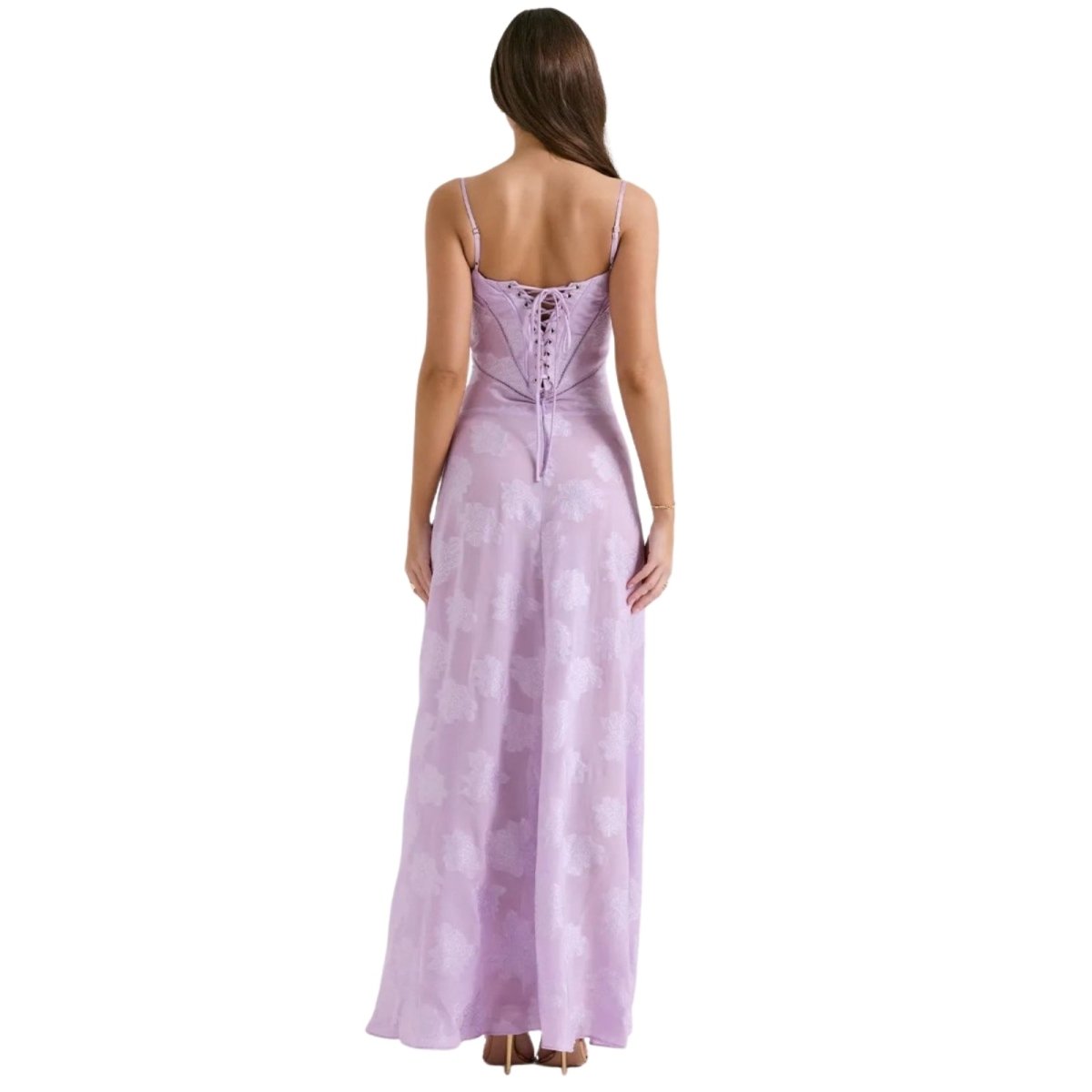Women's Floral Jacquard Wedding Guest Dress | Etherelynn™ View 26