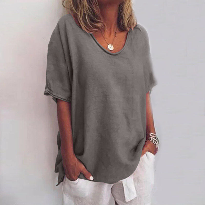 Women's Comfortable Loose Blouse | Amalira™ Back