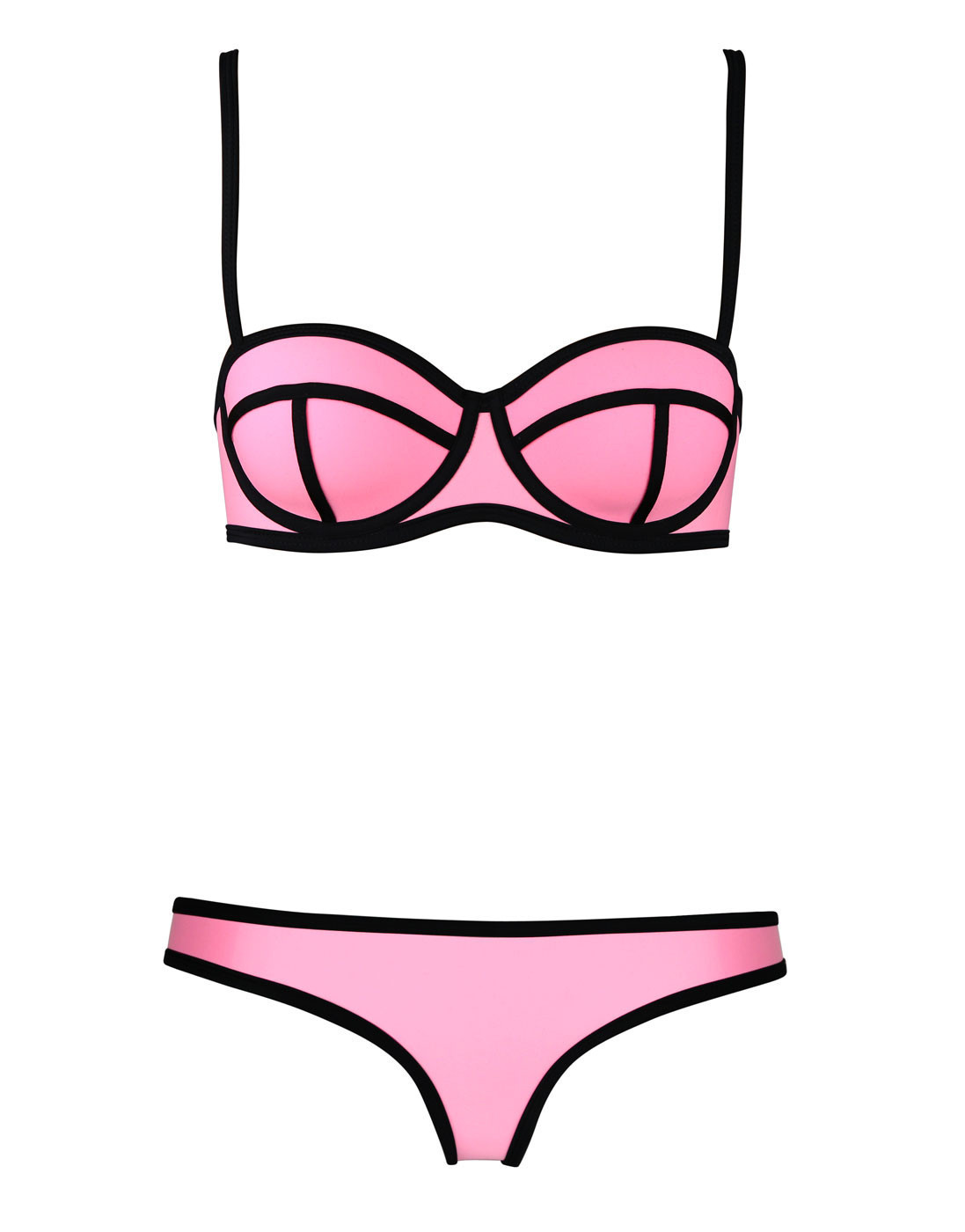 Women's Color Block Bikini Set | Azura™ Angle