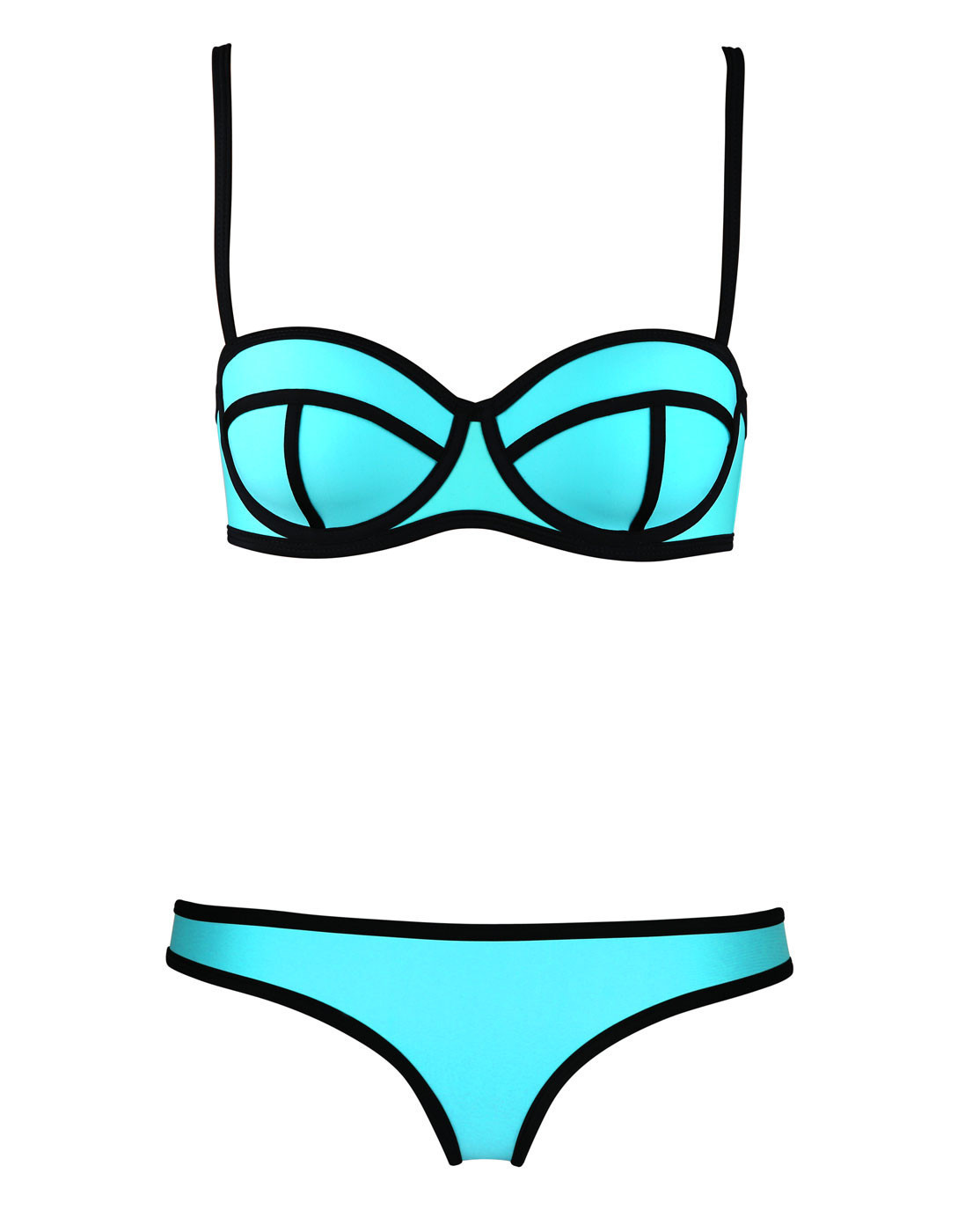Women's Color Block Bikini Set | Azura™ Hero